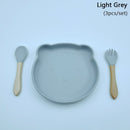 Tigela de silicone em formato de urso