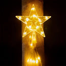 Árvore de Natal de Pisca Pisca + Estrela LED