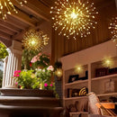 Pendente Solar de LED - Fogos de Artifício