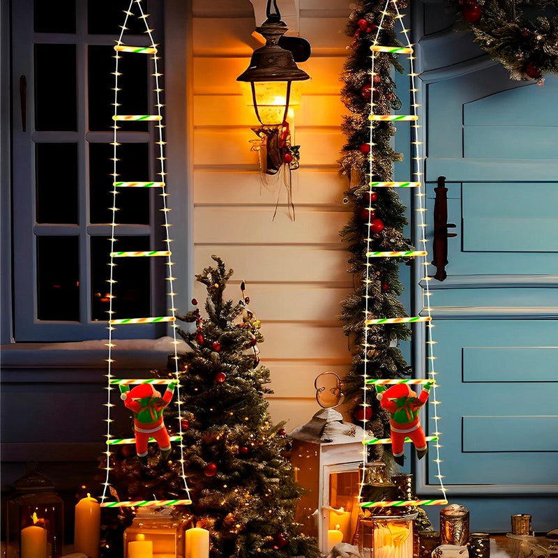 Escada Natalina de LED - 3 Metros