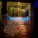 Escada Natalina de LED - 3 Metros